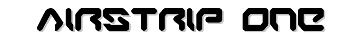 Airstrip One font